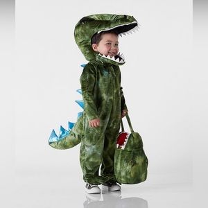 Pottery Barn Toddler Light-Up T-Rex Halloween Costume 3T